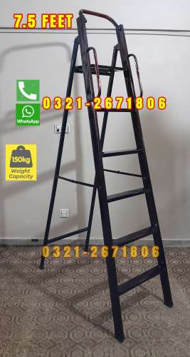 IRON FOLDABLE LADDER 75 FEET  HEAVY QUALITY