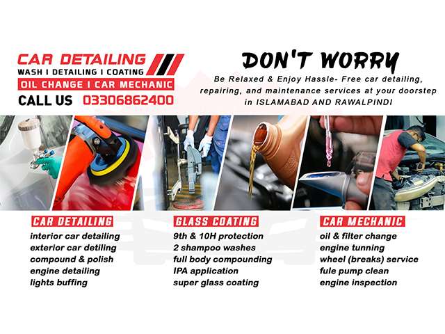 Car Care Services in Islamabad  Rawalpindi
