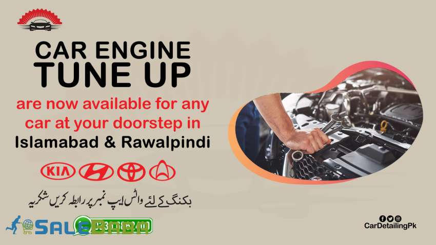 Car Engine TuneUp is now available for any car at your doorstep in Islamabad