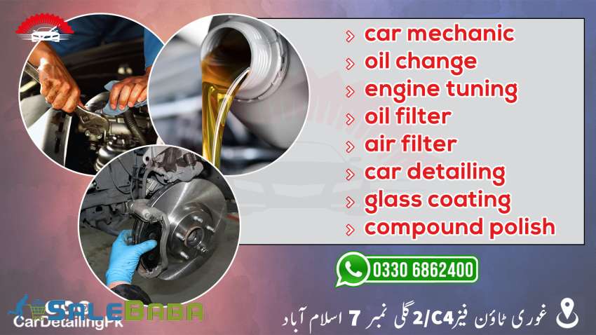 Car Engine TuneUp is now available for any car at your doorstep in Islamabad