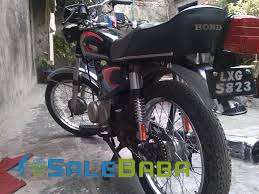 honda 125 black color