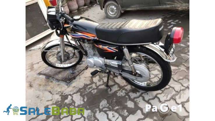 honda 125 black color