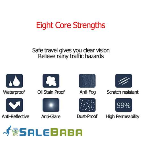 AntiMist Car Mirror Film