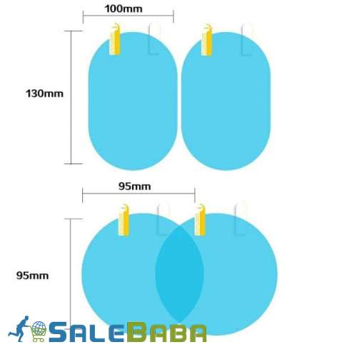 AntiMist Car Mirror Film