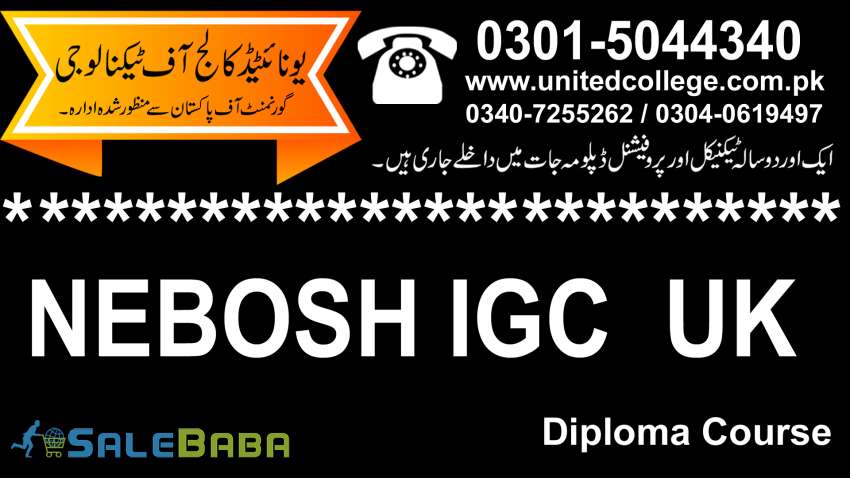 NEBOSH COURSE IN RAWALPINDI ISLAMABAD