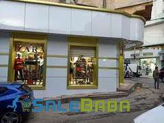 Aluminium cladding sheet wall