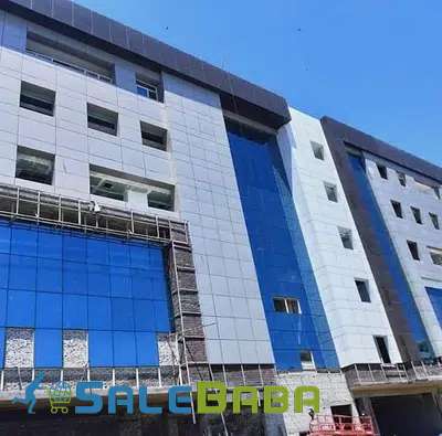 Aluminium cladding sheet wall