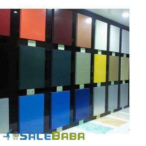 Aluminium cladding sheet wall