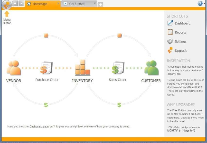 Inventory Management Accounting Erp Software