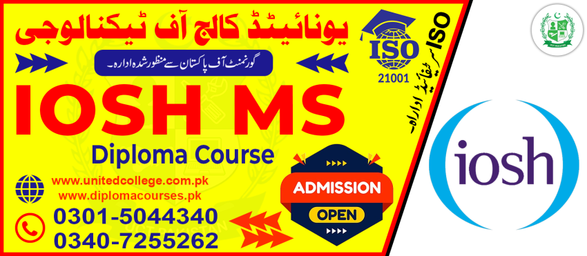 2023  IOSH MS COURSE IN PAKISTAN JASSAR