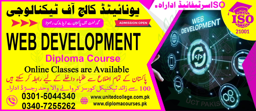 2003  WEB DEVELOPMENT COURSE IN PAKISTA KASUR
