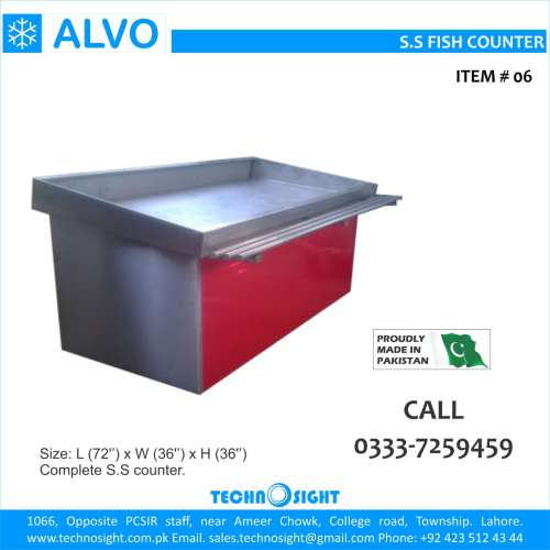 ALVO Meat Mince Machine,Counter for Meat Shop,Fresh Meat Display Fridge Pakistan
