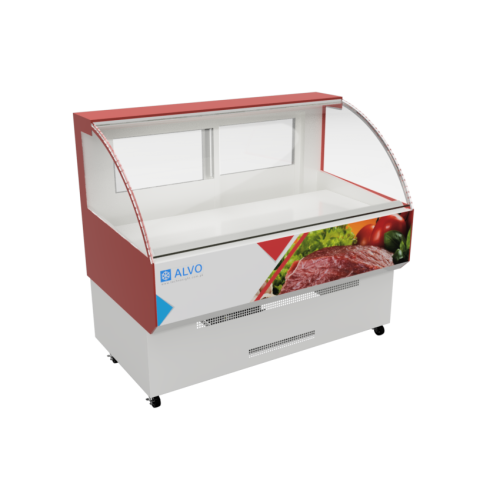 ALVO Meat Shop Equipment in Pakistan, Meat Display Chiller, Meat Hanging Chiller