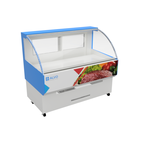 ALVO Meat Shop Equipment in Pakistan, Meat Display Chiller, Meat Hanging Chiller