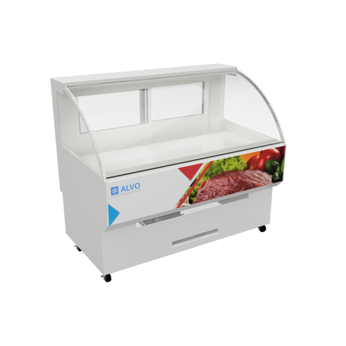 ALVO Meat Shop Equipment in Pakistan, Meat Display Chiller, Meat Hanging Chiller
