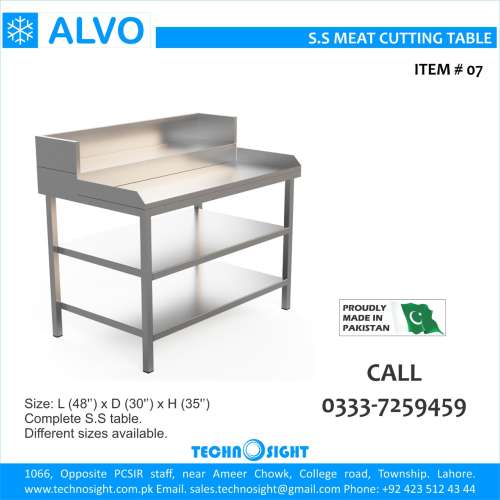 ALVO Meat Mince Machine,Counter for Meat Shop,Fresh Meat Display Fridge Pakistan