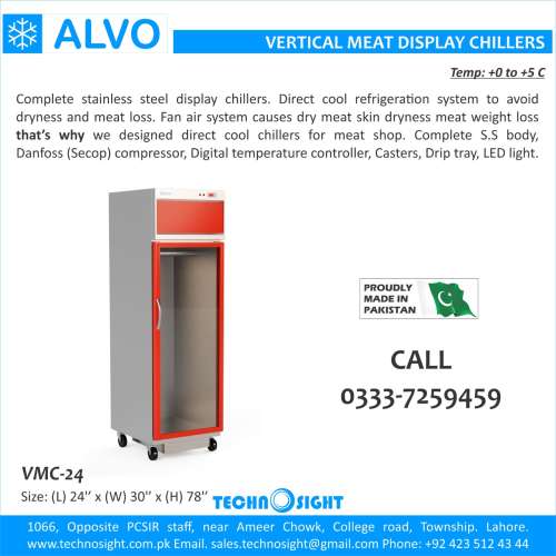 ALVO Meat Mince Machine,Counter for Meat Shop,Fresh Meat Display Fridge Pakistan