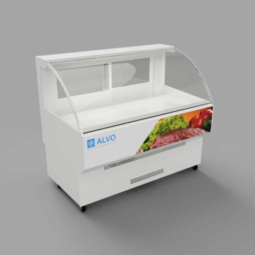 ALVO Meat Mince Machine,Counter for Meat Shop,Fresh Meat Display Fridge Pakistan