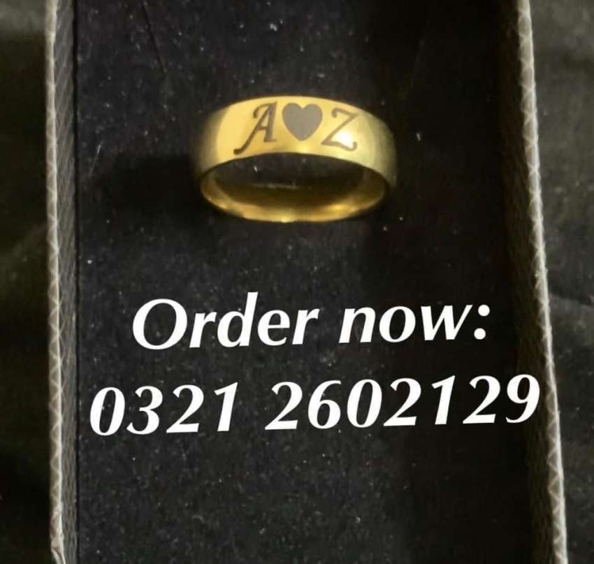 Name necklace and jewellery rings coatpin cufflinks locket with 24 karat gold pl