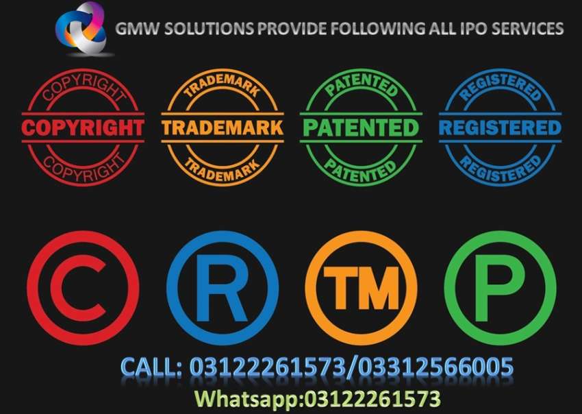 Trademark, Copy Rights, Patented, Design, Logo, Halal Certifications