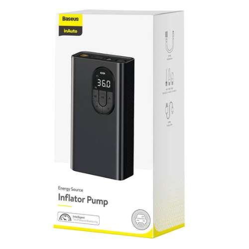 Baseus Energy Source Inflator Pump Black