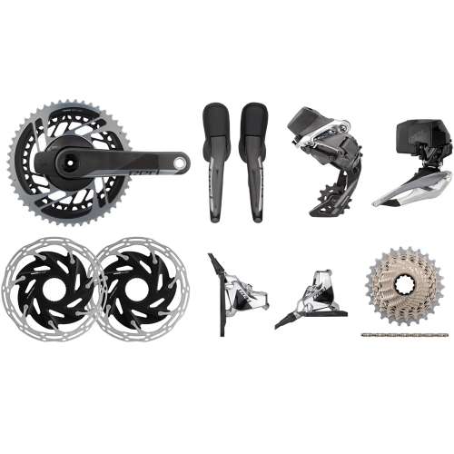 SRAM Red Etap AXS HRD FM 2x12 3750 Cl Disc Brake Power Meter Groupset