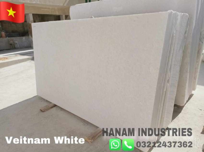 Vietnam White Marble Slabs