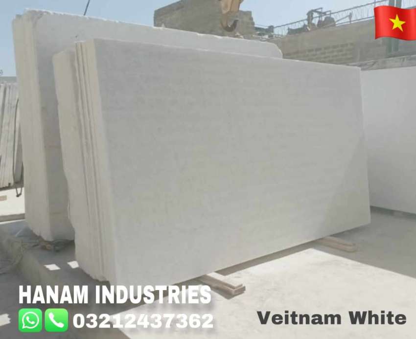 Vietnam White Marble Slabs