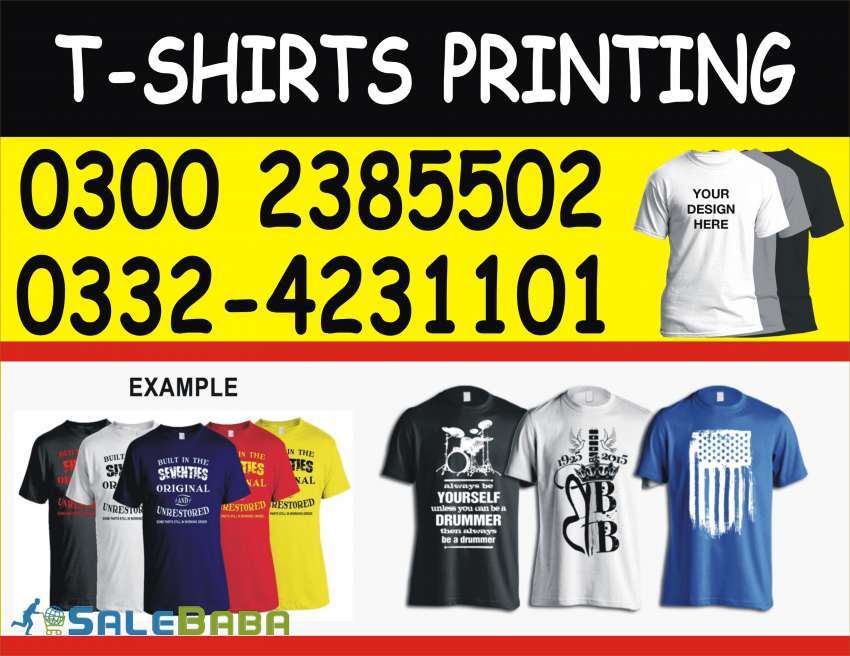 t shirt printing lahore pakistan