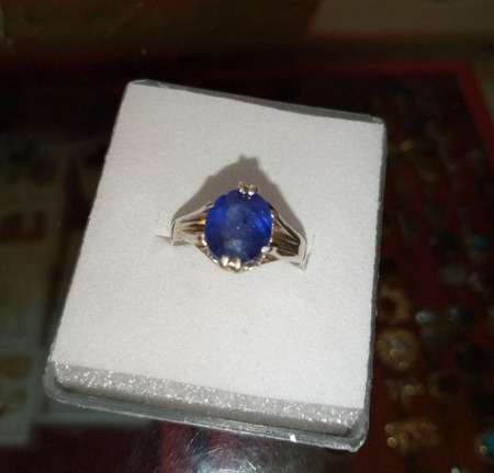 Emerald Silver Ring  - Neelum Silver Ring  Whatspp for Prices or Order