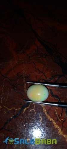 Australian Fire Opal in Silver Ring - WhatsApp for Price or Order