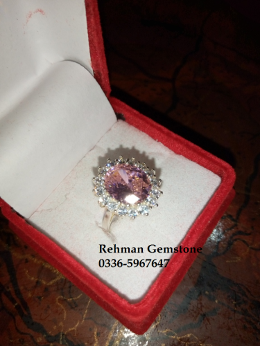 Emerald Silver Ring  - Neelum Silver Ring  Whatspp for Prices or Order