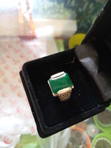 Emerald Silver Ring  - Neelum Silver Ring  Whatspp for Prices or Order