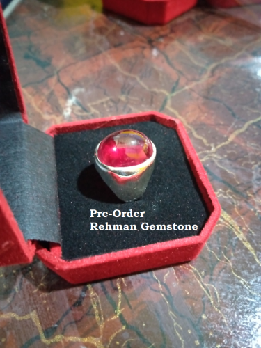 Irani Yaqoot Silver Ring Whatsapp for Order or Price