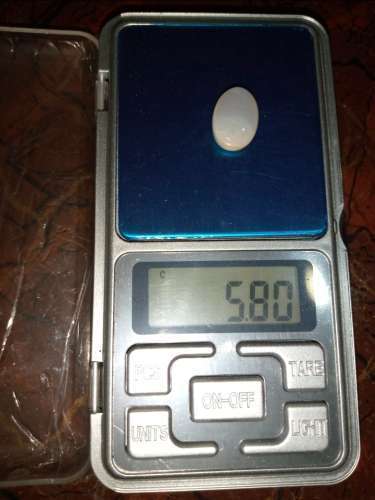 Australian Fire Opal in Silver Ring - WhatsApp for Price or Order